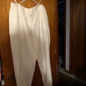 White dress pants